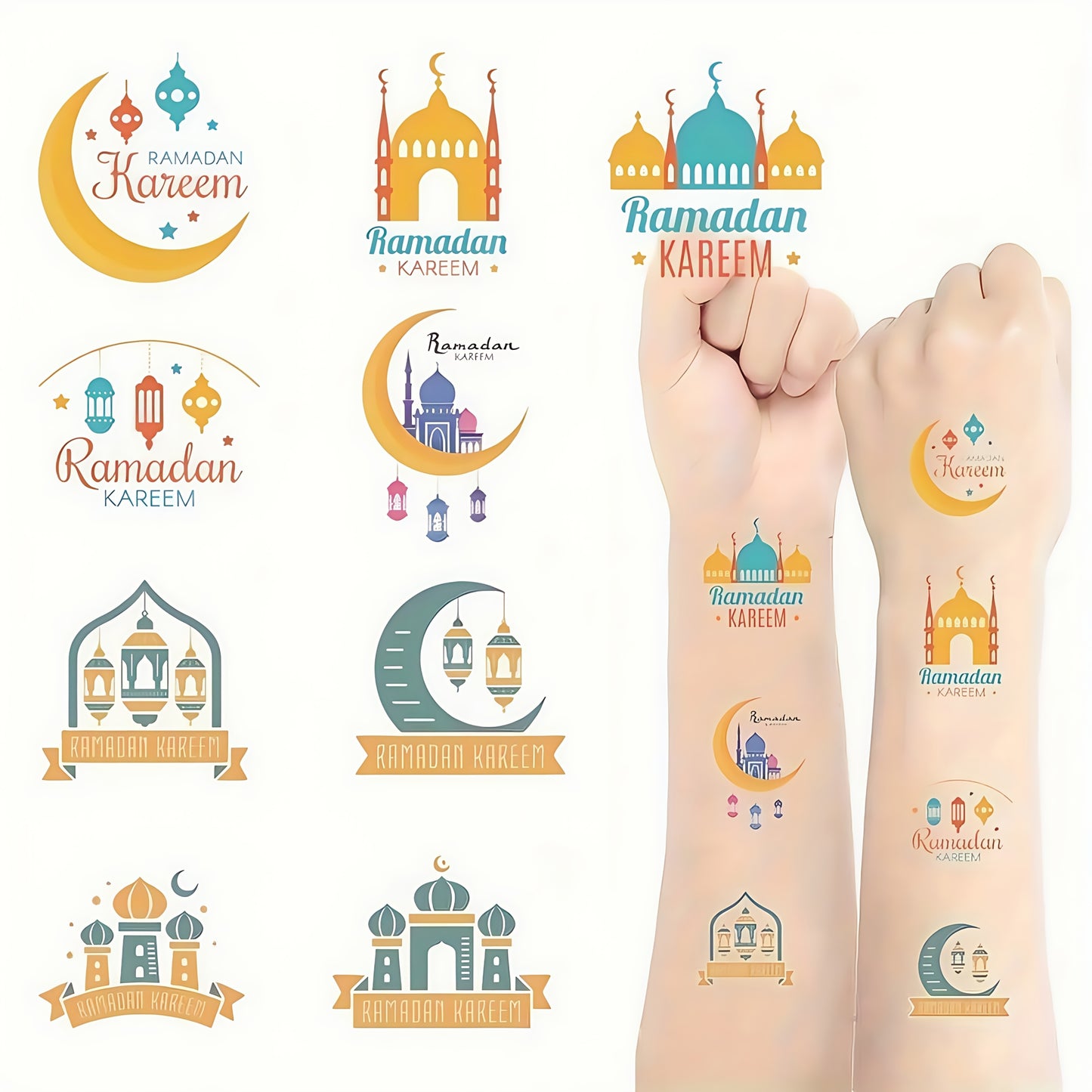 Islam temporary tattoo