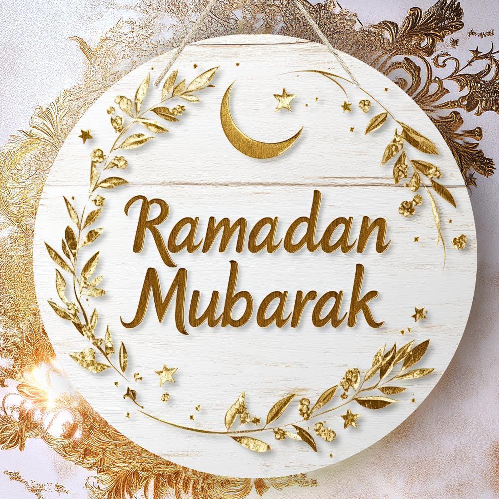 Pancarte Ramadan Mubarak