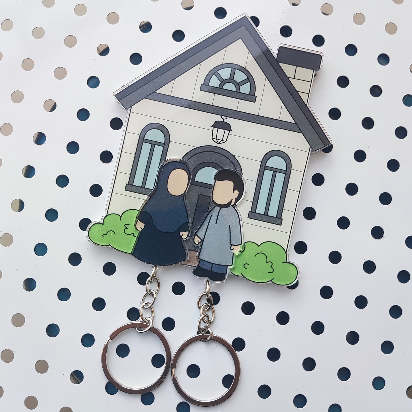 Duo key ring