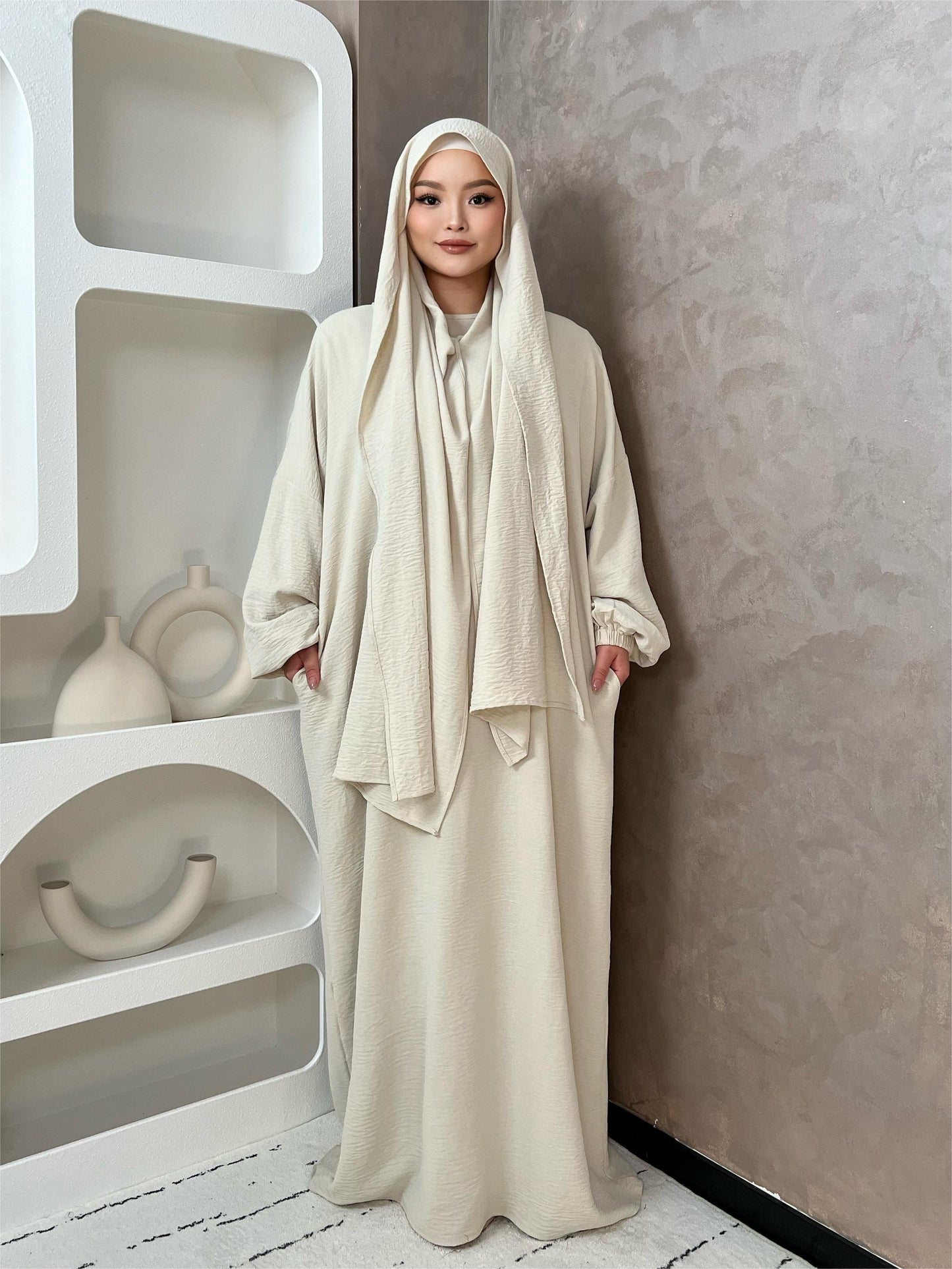 Ensemble Abaya-Voile Yousra