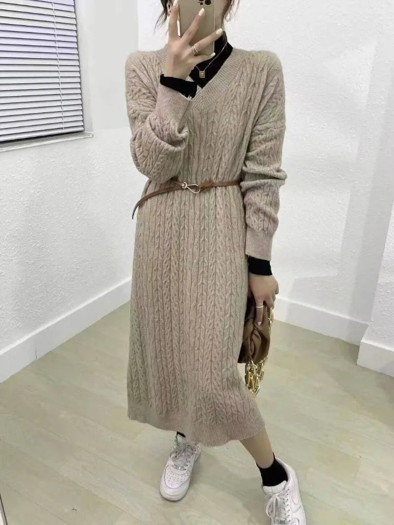 Sweater dress