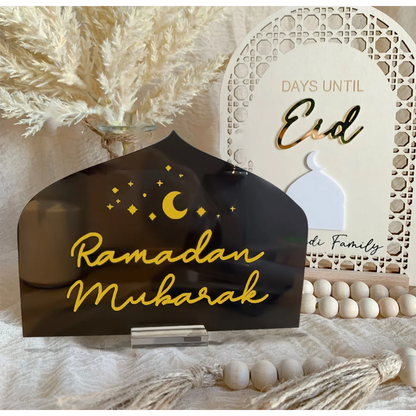 Ramadan table decoration