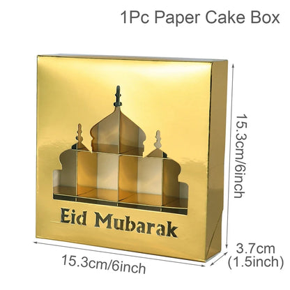 Box Gâteaux Eid Mubarak