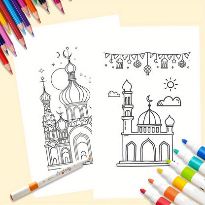 Coloriage Ramadan et Eïd